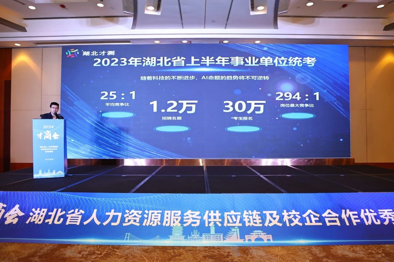 湖北才测亮相“才商会”：AI智慧题库系统获行业专家高度认可