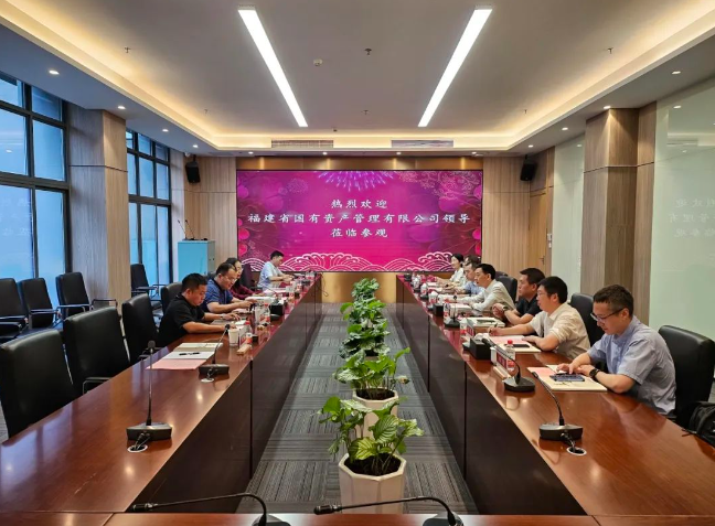有福共建，大道通行——福建省国有资产管理有限公司党委副书记、副董事长、总经理郑雳一行到广州人才集团测评中心调研交流